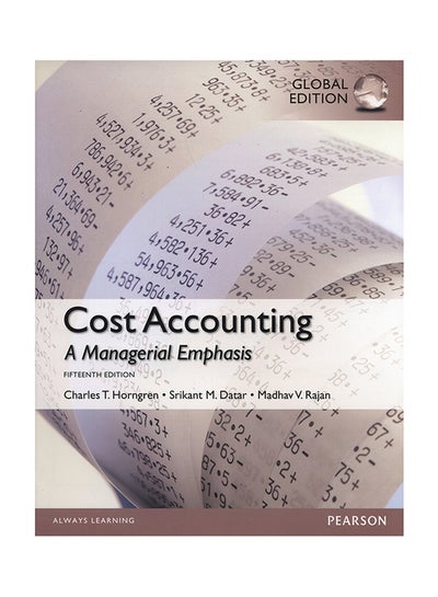 Buy Cost Accounting paperback english - 25-Jun-14 in UAE