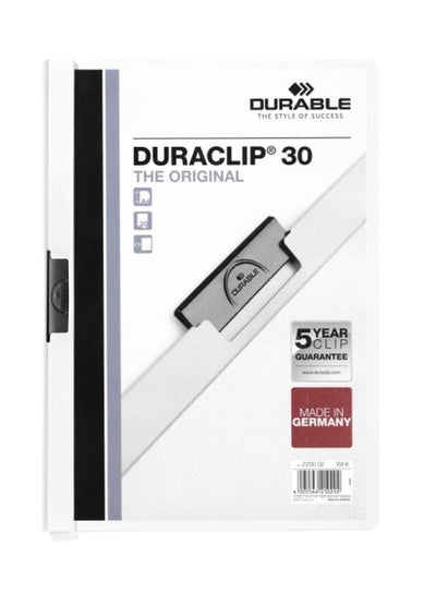 Buy Duraclip Metal Clip White in UAE