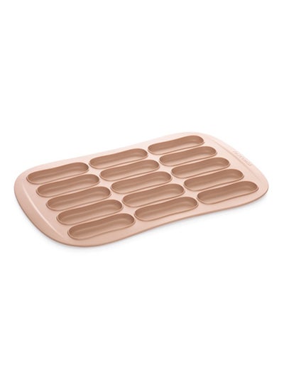 Buy Della Casa Sponge Finger Pan Beige 21.5 x 34.5cm in UAE