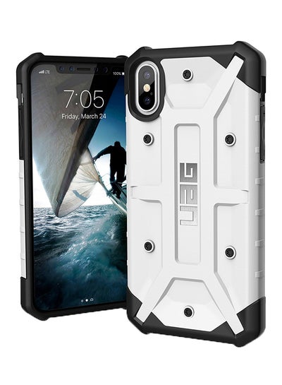 Buy Pathfinder Case Cover For Apple iPhone X White in Saudi Arabia