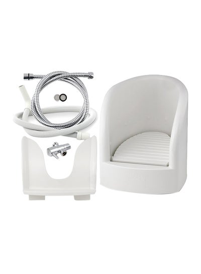 Buy Wudu Foot Washer White 48x37x36cm in UAE