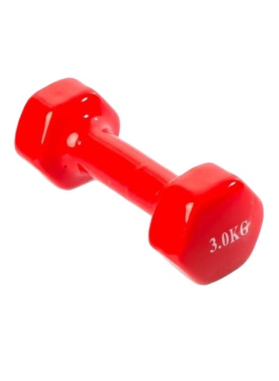 Buy Vinyl Covered Dumbbell 3kg in Saudi Arabia