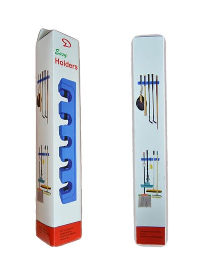 Buy Multipurpose Mop And Broom Holder Blue 400grams in UAE