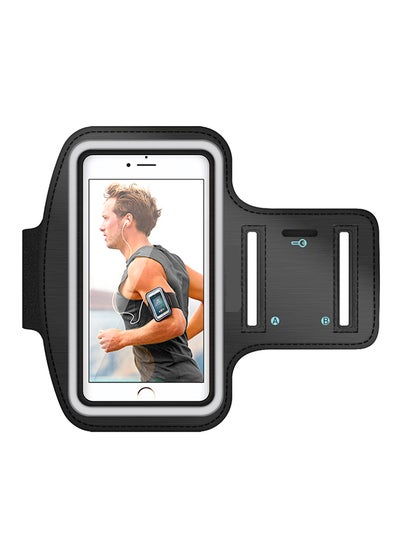 Buy Running Sports Armband Case Cover For Apple iPhone 7 Plus/8 Plus Black in UAE