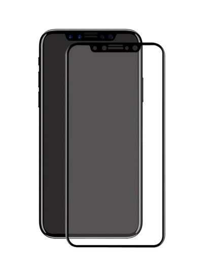 Buy Full Coverage Screen Protector For iPhone X / iPhone Xs Black Black in Saudi Arabia