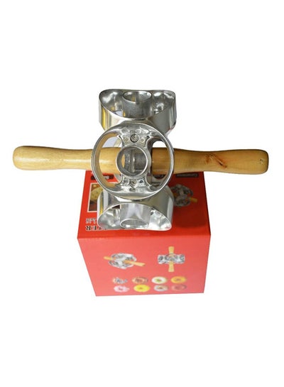 Buy Donut Roller Cutter Silver/Beige in Saudi Arabia