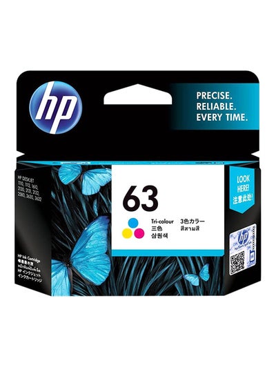 Buy 63 Ink Jet Printer Toner Cartridge Cyan/Yellow/Pink in UAE