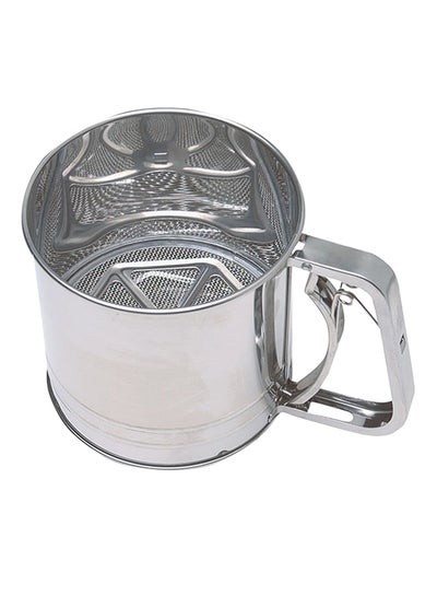 Buy Stainless Steel Flour Sifter Silver in Egypt