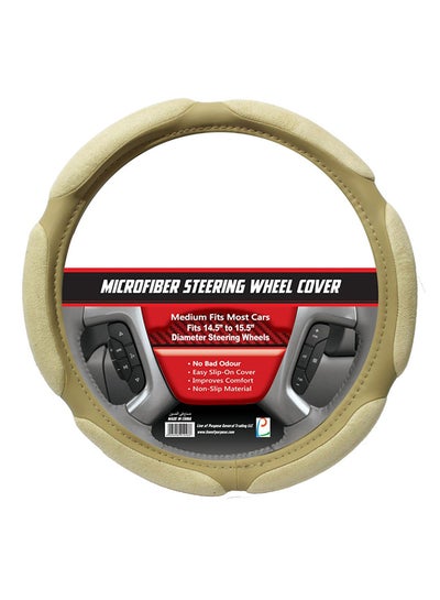Buy Universal Microfiber Steering Wheel Cover in UAE