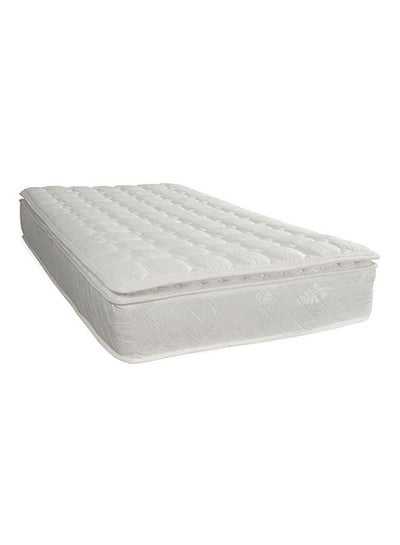 Buy Pillow Top Spring Mattress White Queen in UAE