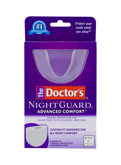 Buy Night Guard Advanced Comfort Dental Protector White in Egypt