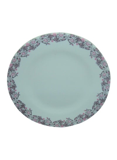 Buy Printed Round Plate White 7inch in UAE