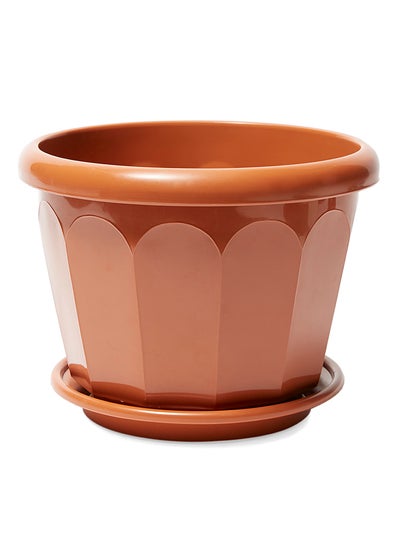 Buy Hex Flower Pot Clay in UAE