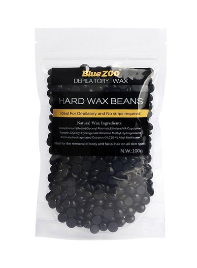 Depilatory Hard Wax Beans Black 100g price in UAE | Noon UAE | kanbkam