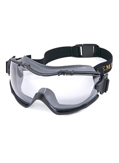 Buy Ultra Sonic Safety Goggles Clear/Black in UAE