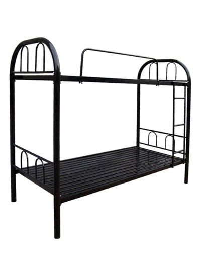 Buy Bunk Bed With Two Medical Mattresses Black 190x170x90centimeter in UAE