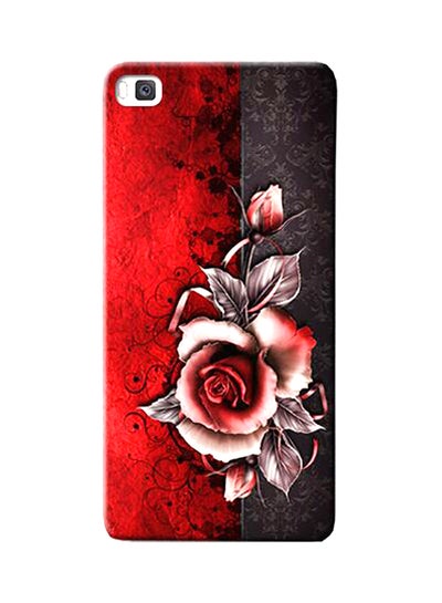 Buy Combination Protective Case Cover For Huawei P8 Vintage Rose in UAE