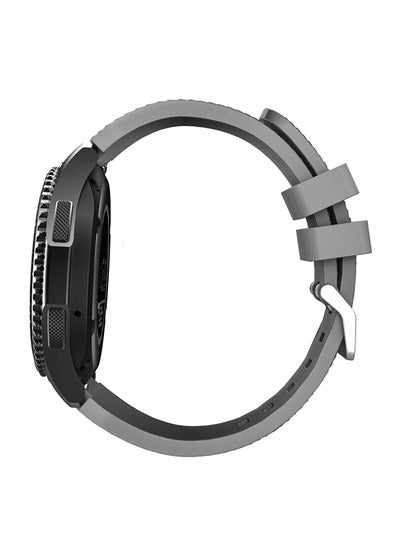 Buy Replacement Wristband Band For Samsung Gear S3 Frontier/S3 Classic Grey in UAE