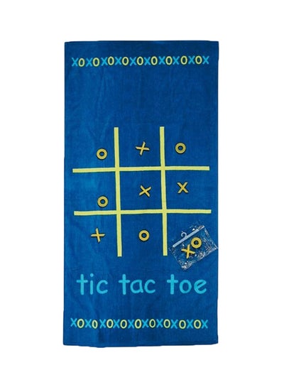 Buy Tic-Tac-Toe Beach Towel in UAE