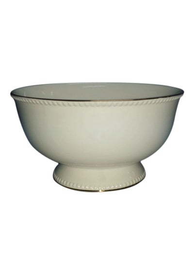 Buy Special Salad Bowl White 21centimeter in UAE