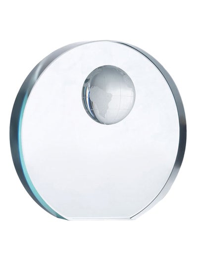 Buy Elegant Round Trophy Clear in UAE