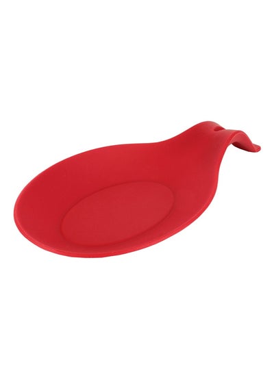 Buy Silicone Utensil Holder Red 9.5x19x3cm in UAE