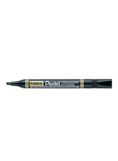 Buy Chisel Tip Permanent Marker Black in UAE