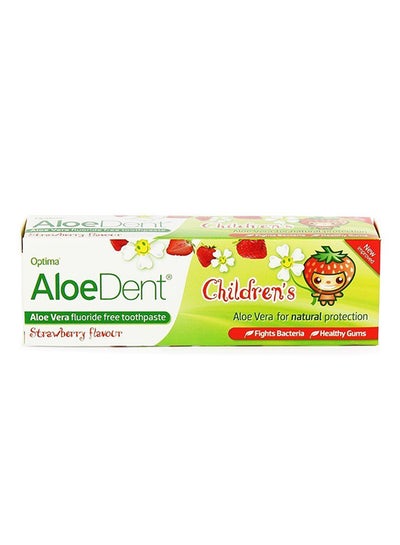 Buy Fluoride Free Strawberry Child Toothpaste 50grams in Saudi Arabia
