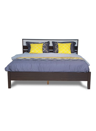 Buy Miami Bed Brown 180_x_200 cm in UAE