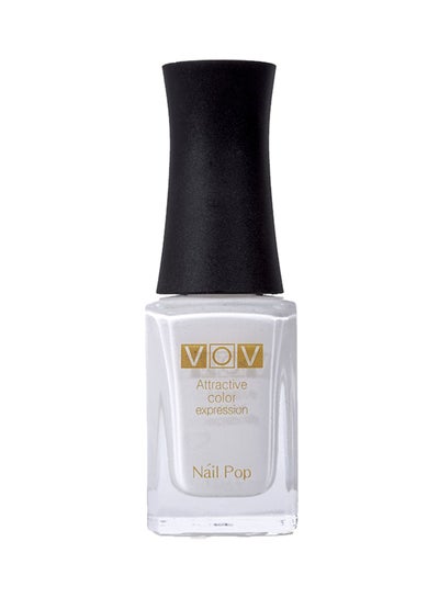 Buy Nail Pop Shine Nail Polish White in Saudi Arabia