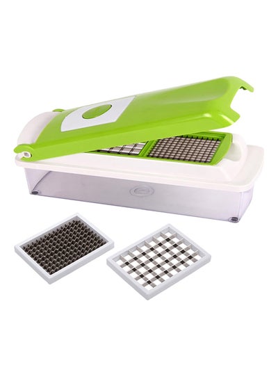 Buy Fruits And Vegetables Slicer White/Green/Clear in Egypt