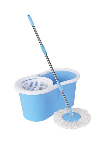 Buy Easy Squeeze Mop Blue/White 46x27x22centimeter in UAE