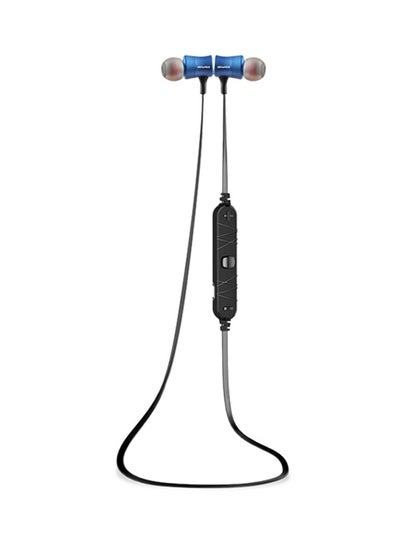 Buy Bluetooth In-Ear Headphones With Mic Blue in UAE