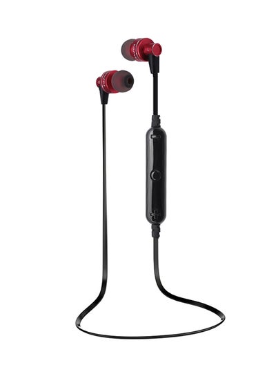 Buy Bluetooth In-Ear Headphones With Mic Red in UAE