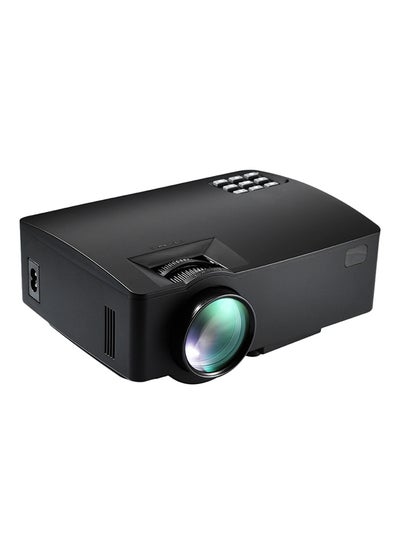 Buy FWVGA Smart Android Projector 1800 Lumens - UK Plug A8 Black in Egypt