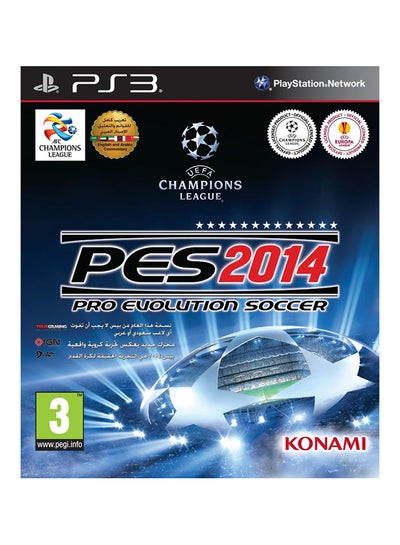 اشتري لعبة "Pro Evolution Soccer 2014" (إصدار عالمي) - رياضات - بلاي ستيشن 3 (PS3) في الامارات