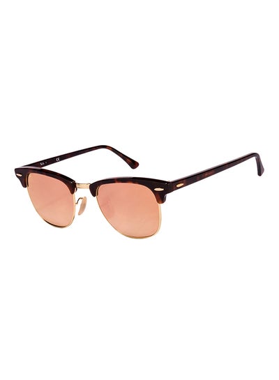 Buy Clubmaster Sunglasses - RB3016-990/7O-51 - Lens Size: 51 mm - Brown in UAE