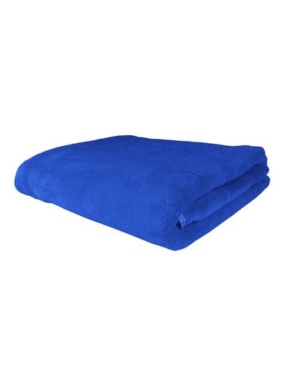 Buy Microfiber Bath Towels Blue 70x140centimeter in UAE