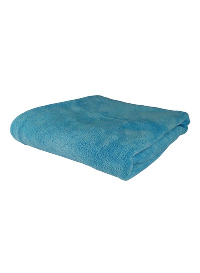 Buy Microfiber Bath Towels Turquoise 70x140cm in UAE