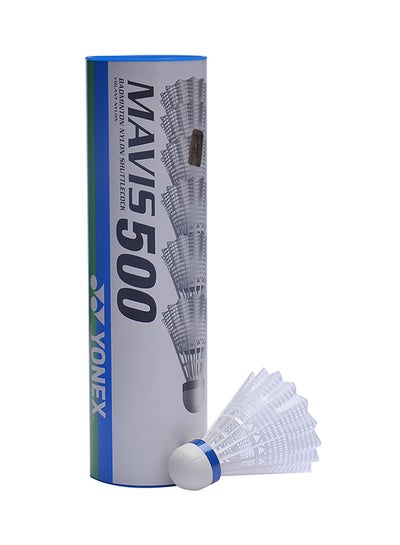 Buy 6-Piece Mavis 500 Shuttlecock Set in UAE