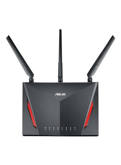 Buy AC2900 Dual Band Gaming Router 2900 Mbps Black/Red in UAE