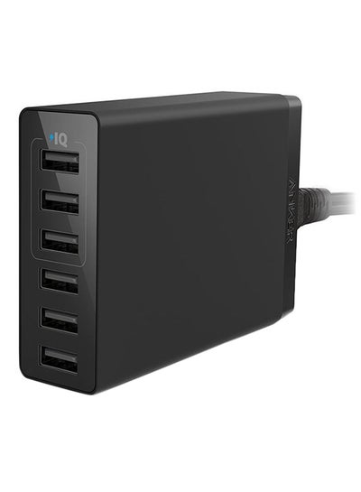 Buy 6-Port USB Power Charger Black in UAE