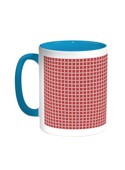 Buy Motifs Printed Coffee Mug Turquoise/White in Egypt