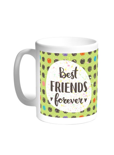 Buy Best Friends Forever Printed Coffee Mug White in Egypt