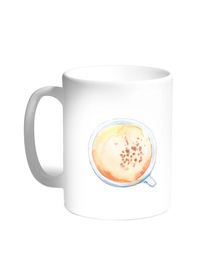 Buy Cup Of Coffee In A Foam Printed Mug White in Saudi Arabia