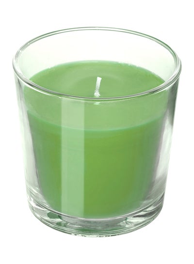 Buy Sinnlig Scented Candle In Glass - Apple And Pear Green 9cm in Egypt