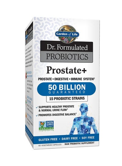 Buy Dr. Formulated Probiotics Prostate 60 Vegetarian Capsules in Saudi Arabia