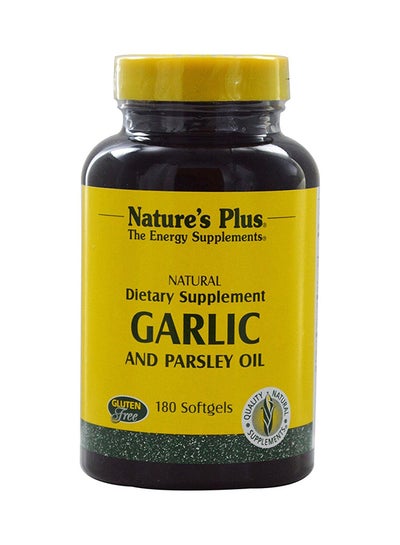 Buy Garlic And Parsley Oil - 180 Softgel in UAE