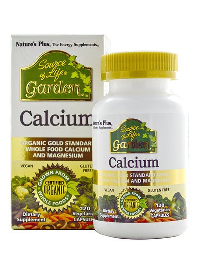 Buy Source Of Life Garden Calcium - 120 Capsules in UAE