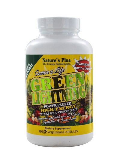 Buy Source Of Life Green Lightning Power Packed Dietary Supplement in UAE